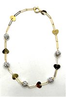 Bracciale Domar Donna Bracciale oro 18k in Oro BROR-363-280